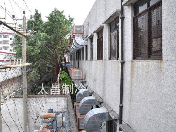湖北某家五金廠環(huán)?？照{(diào)通風(fēng)降溫案例