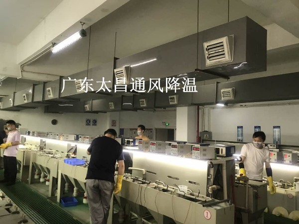 電鍍廠降溫用環(huán)?？照{(diào)解決方案
